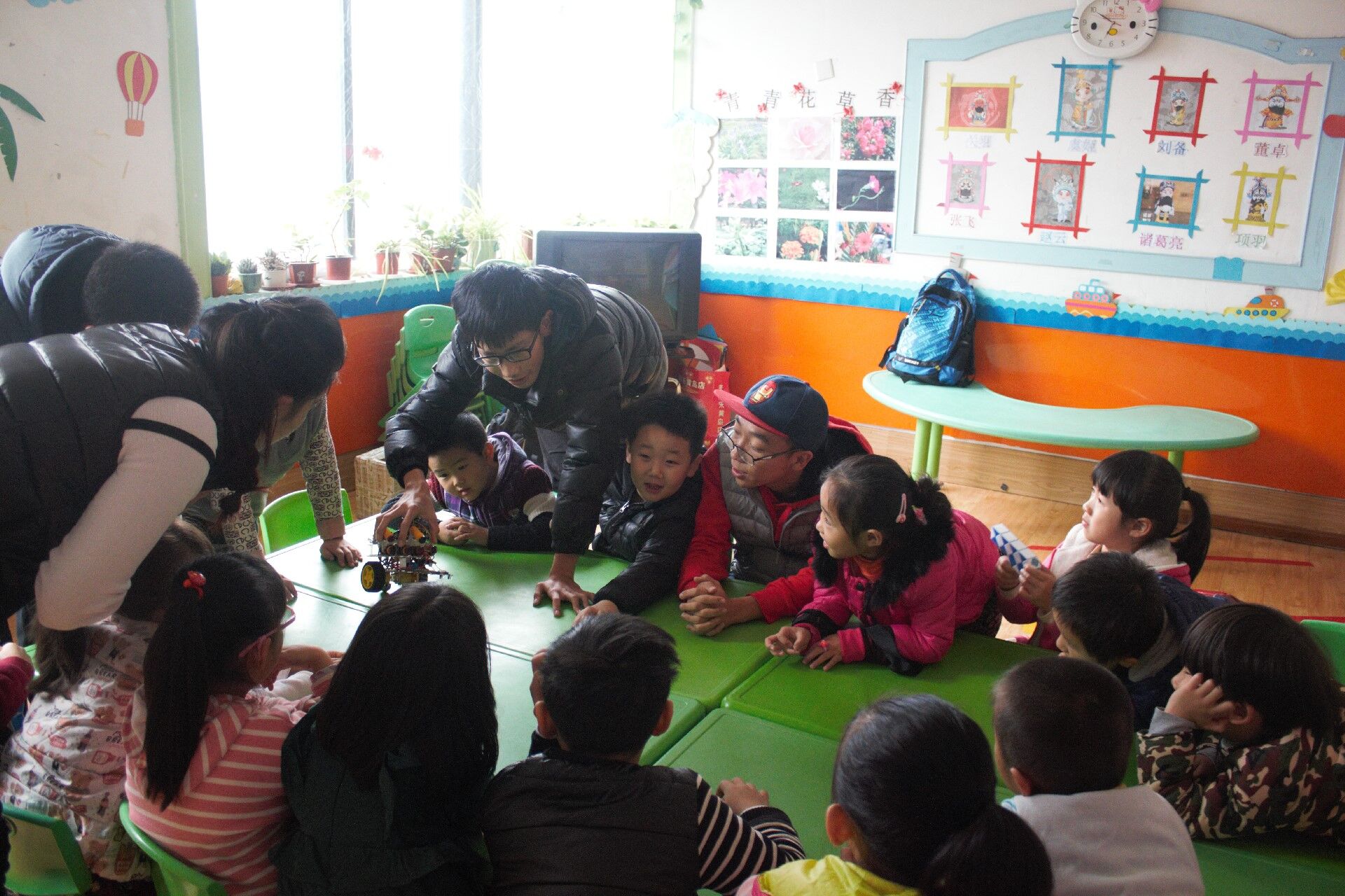 志愿服务活动现场（摄影：乔宇龙）